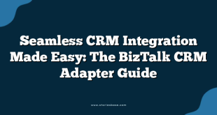 Seamless CRM Integration Made Easy: The BizTalk CRM Adapter Guide